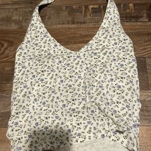 Haltered cropped tank